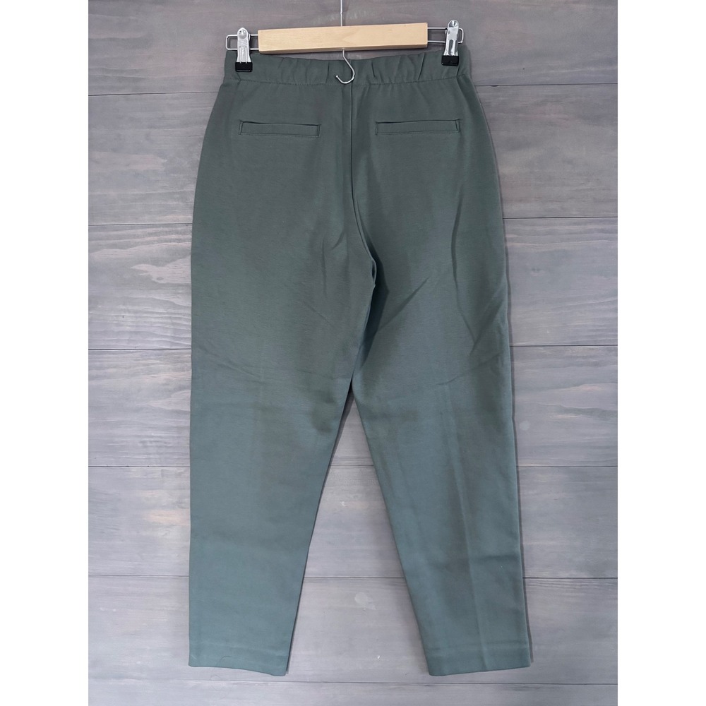 Everlane The Dream Pant‎ Green Size Small Pleat Crop - Picture 2 of 4